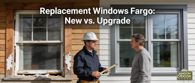 Replacement vs New Construction Windows Fargo